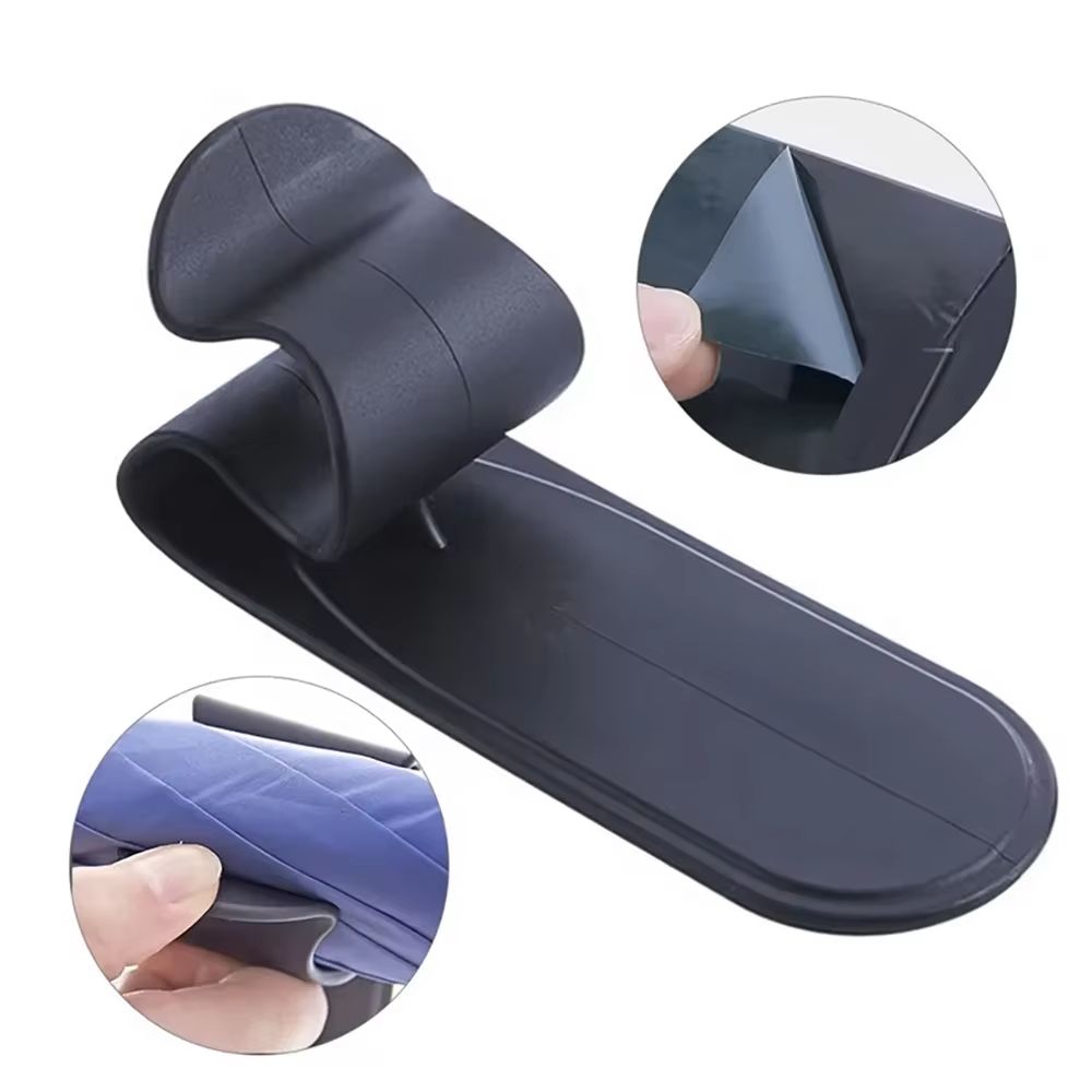 1/2PCS Car Umbrella Holder Hook Universal Car Trunk Organizer Clip Interior Storage Accessory
