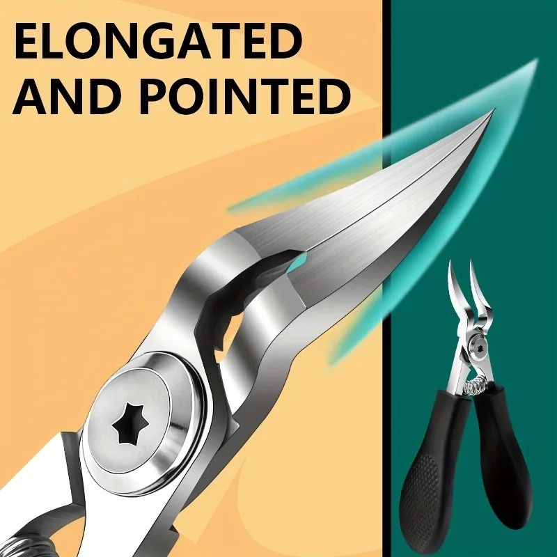 Heavy Duty Stainless Steel Precision Nail Clipper