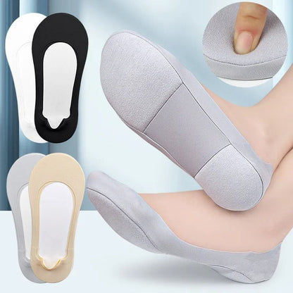 Invisible Plantar Fasciitis Support Boat Socks