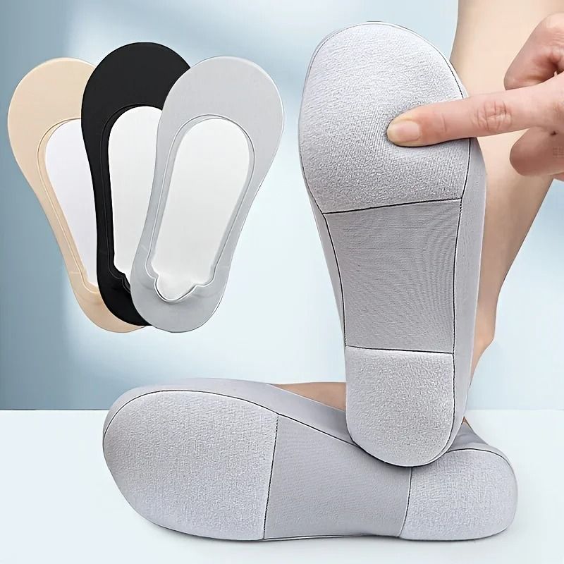 Invisible Plantar Fasciitis Support Boat Socks