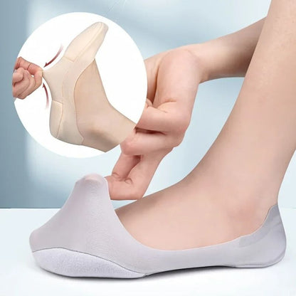 Invisible Plantar Fasciitis Support Boat Socks