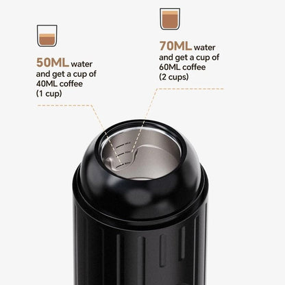 Portable Wireless Heating Espresso Machine – Rechargeable Travel Coffee Maker