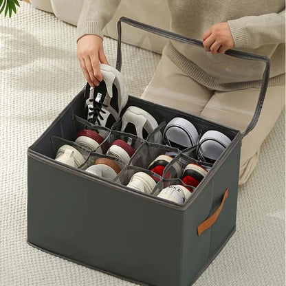 Foldable Oxford Fabric Professional Shoe Organizer