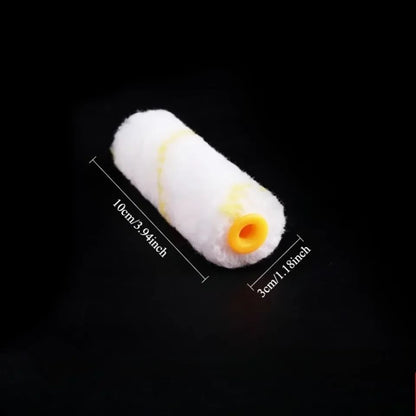 11pcs Paint Roller Kit Small Corner Thumb Roller Core with Polyester Blend Bracket