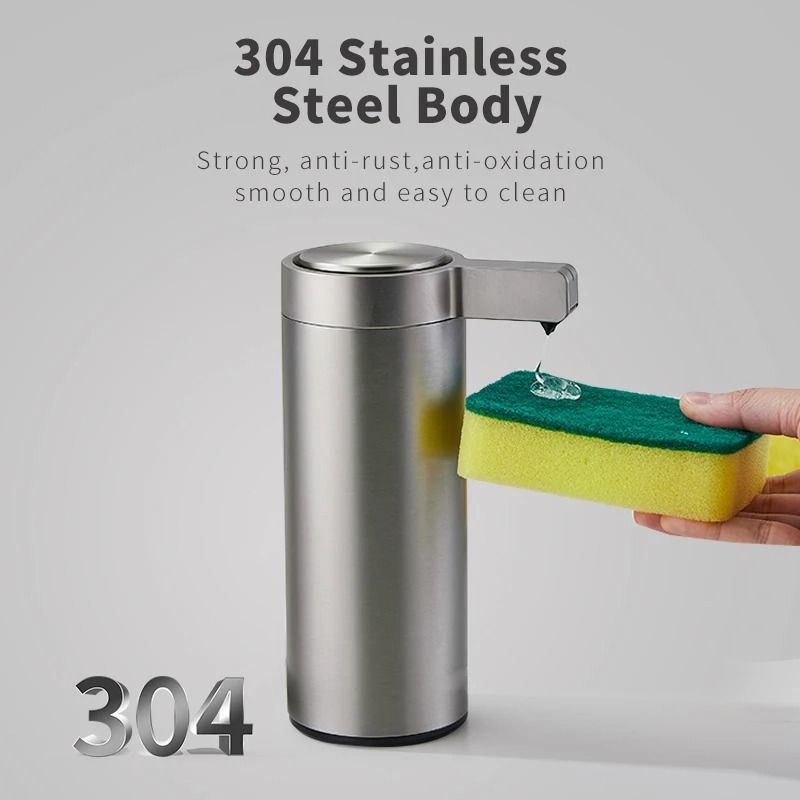 Automatic Touchless Soap Dispenser Stainless Steel Sensor Soap Dispenser
