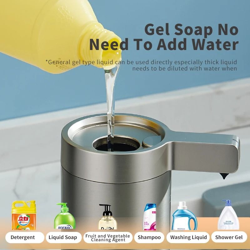 Automatic Touchless Soap Dispenser Stainless Steel Sensor Soap Dispenser
