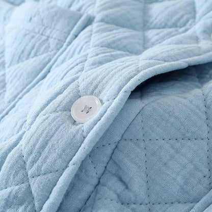 Autumn Winter Warm Cotton Filled Robe