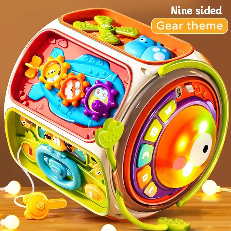 Baby Phone Toy with Music & Lights Interactive Learning Toy for Toddlers