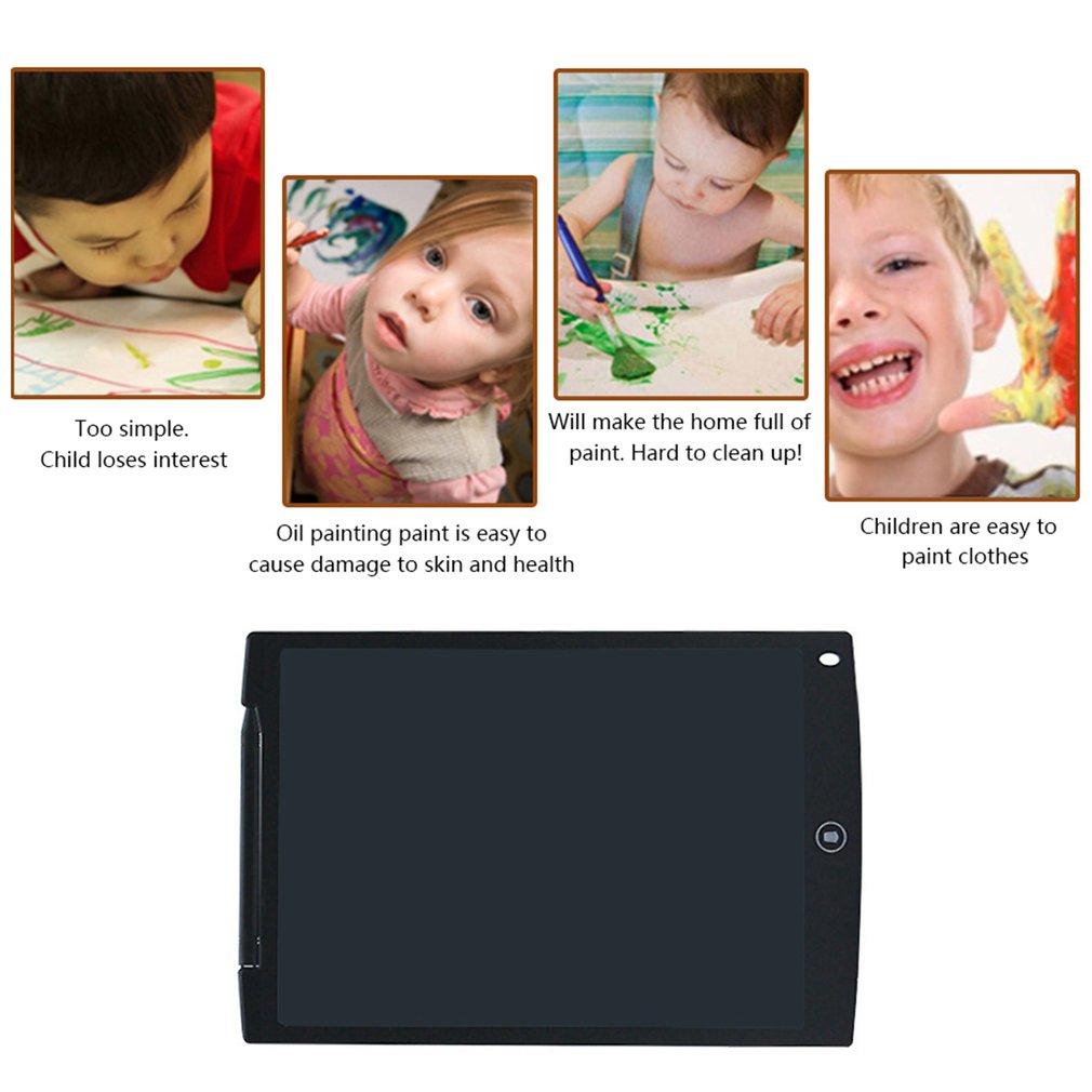 Ultra-Thin Digital Writing Tablet Portable LCD Handwriting Pad for Kids & Adults