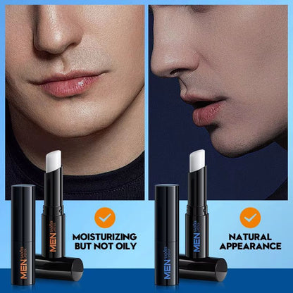 SADOER Men's Lip Balm Hydrating Anti Cracking Lip Balm for Repairing and Nourishing Dry Lips