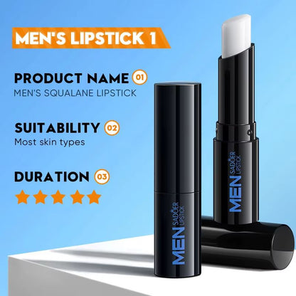 SADOER Men's Lip Balm Hydrating Anti Cracking Lip Balm for Repairing and Nourishing Dry Lips