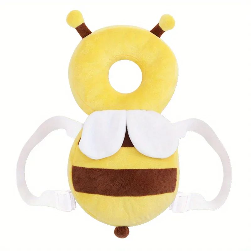 Bee Baby Head Protection Pillow – Breathable Toddler Anti-Fall Safety Cushion Backpack