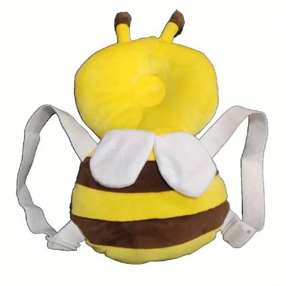 Bee Baby Head Protection Pillow – Breathable Toddler Anti-Fall Safety Cushion Backpack