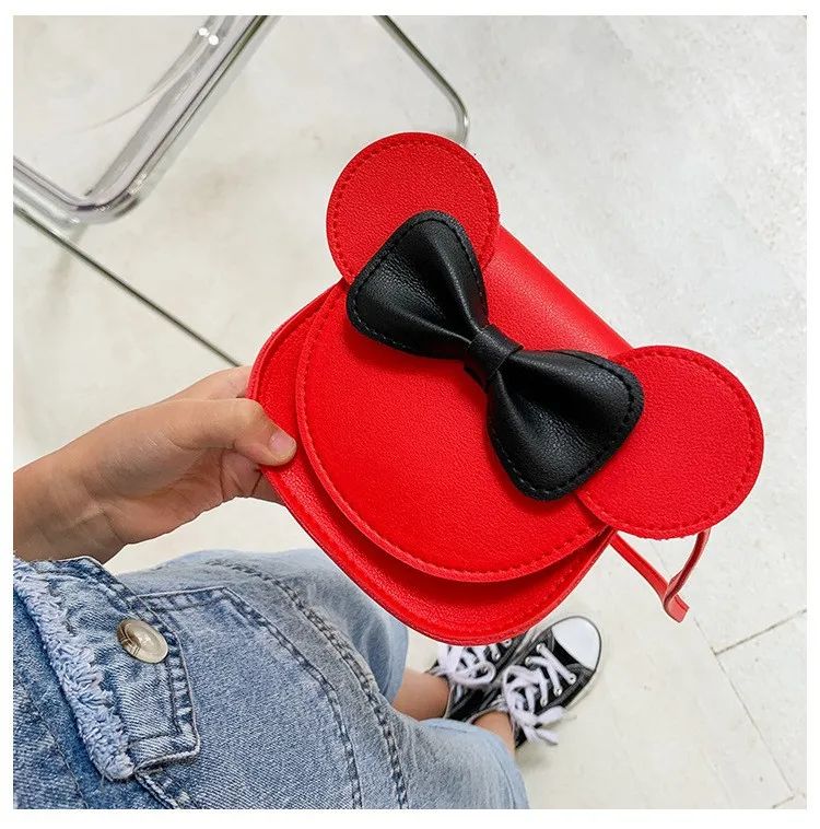 Cute Cartoon Mouse Mini Crossbody Bag – Disney Style Shoulder Messenger Bag for Girls