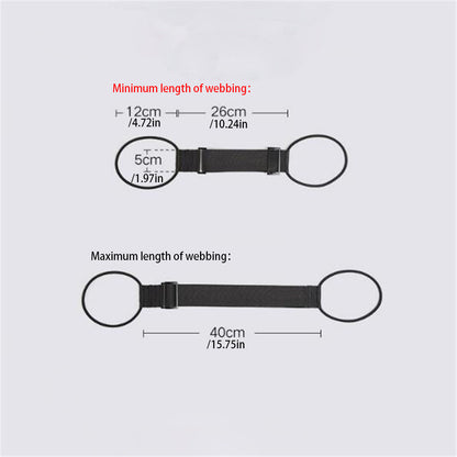 Elastic Adjustable Luggage Strap Travel Security Belt for Suitcase, Baggage, and Carry-On Bags