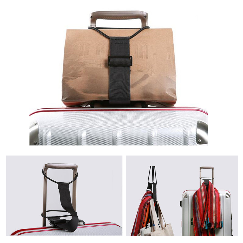Elastic Adjustable Luggage Strap Travel Security Belt for Suitcase, Baggage, and Carry-On Bags