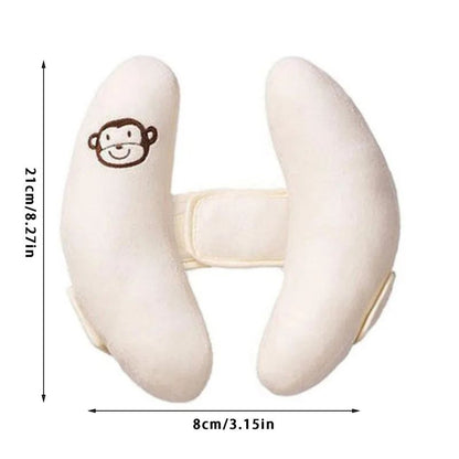 Baby Stroller Neck Support Pillow – Banana Cartoon Infant Car Seat Head Protector Cushion