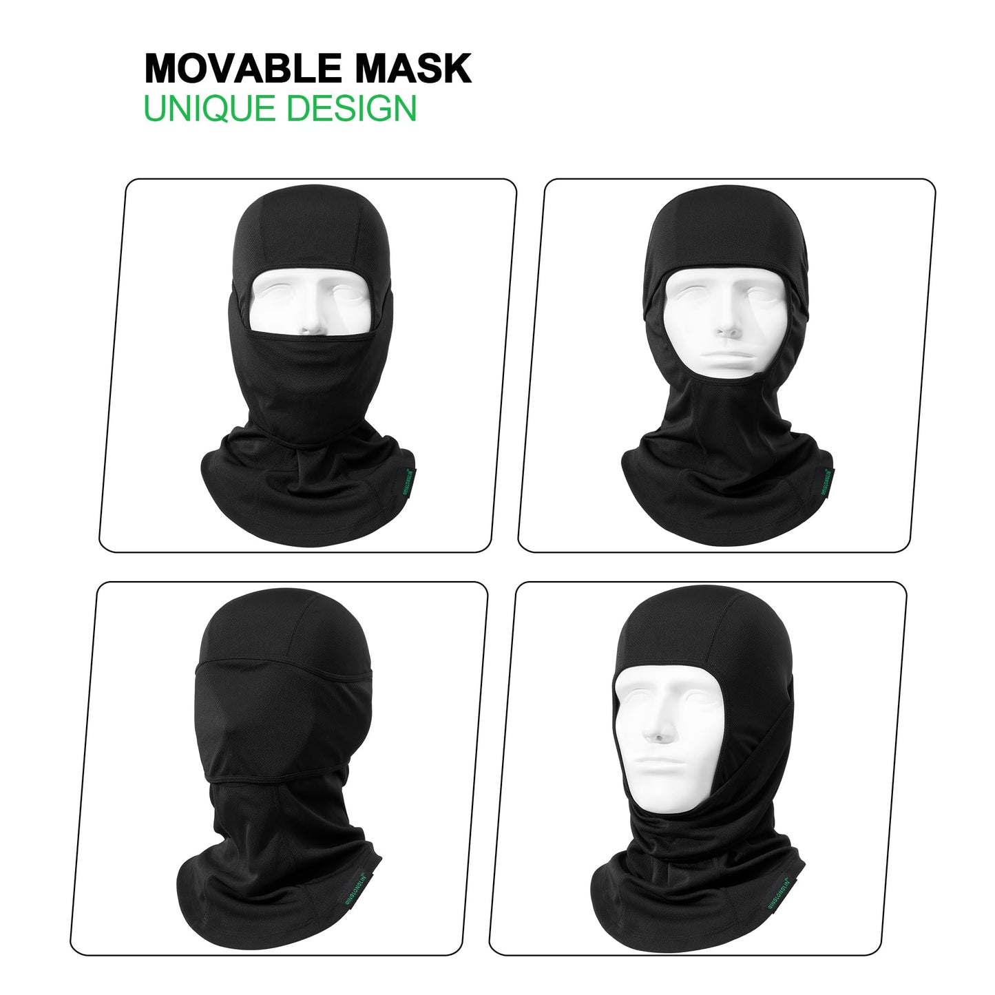Breathable Full Face Ski Mask for Men and Women Winter Balaclava