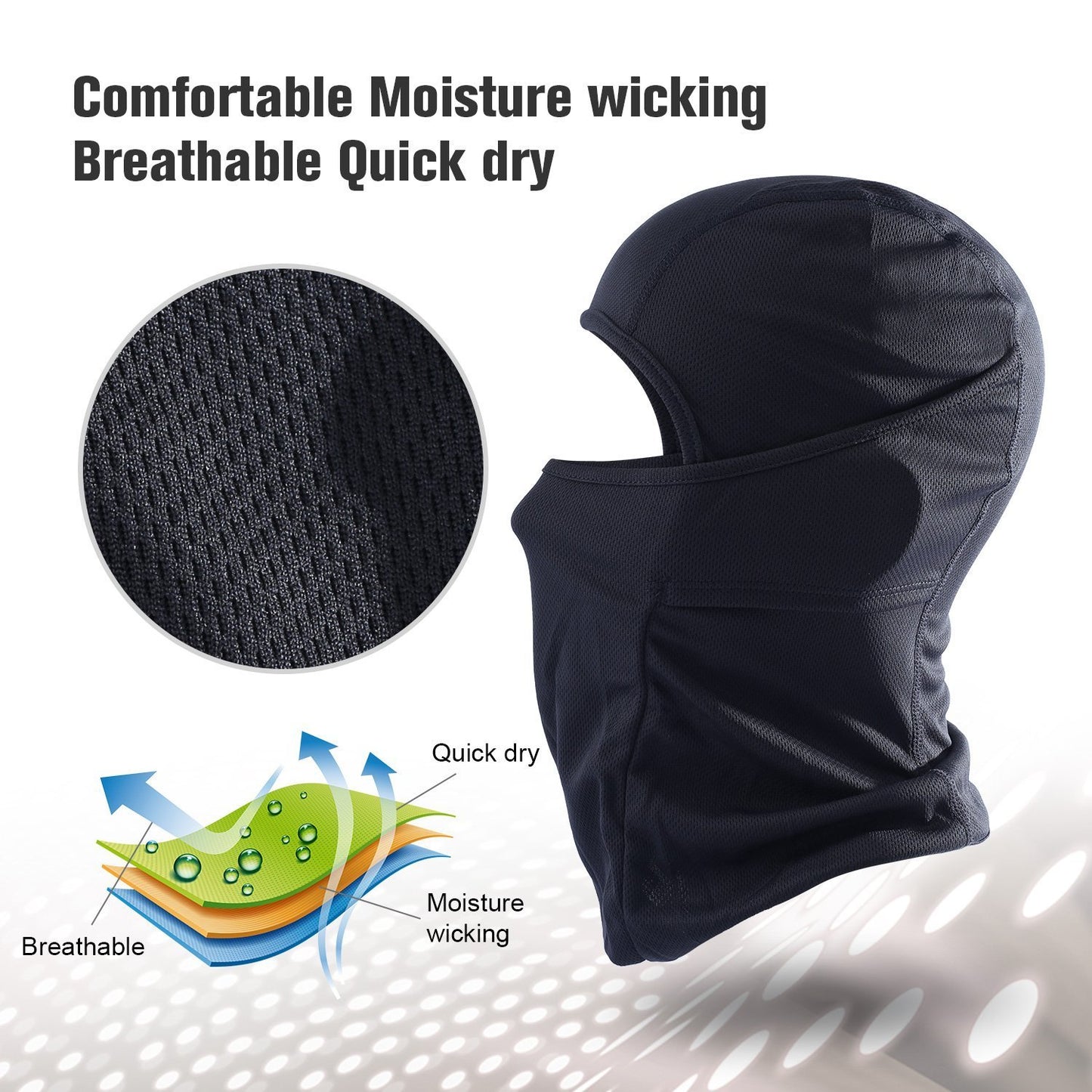 Breathable Full Face Ski Mask for Men and Women Winter Balaclava