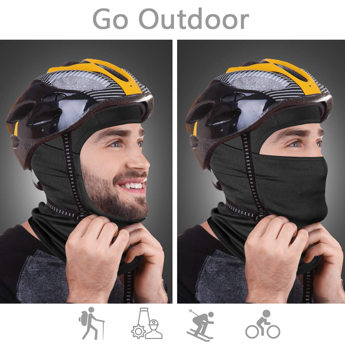 Breathable Full Face Ski Mask for Men and Women Winter Balaclava