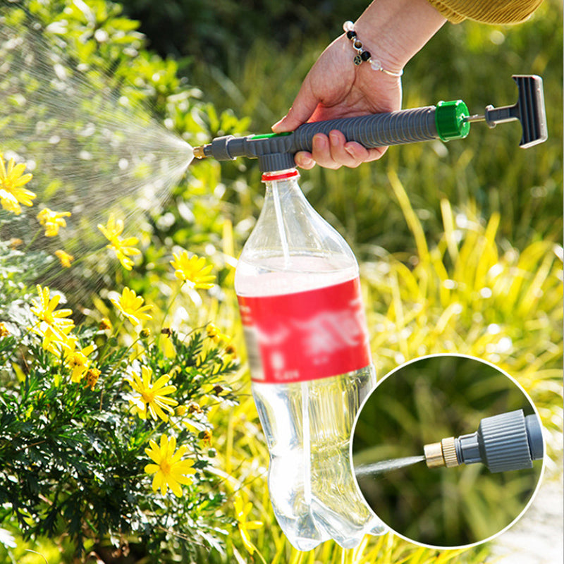 High Pressure Air Pump Manual Sprayer with Adjustable Nozzle  Garden Watering Tool for Agriculture