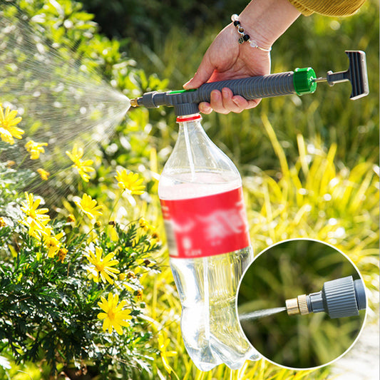 High Pressure Air Pump Manual Sprayer with Adjustable Nozzle  Garden Watering Tool for Agriculture