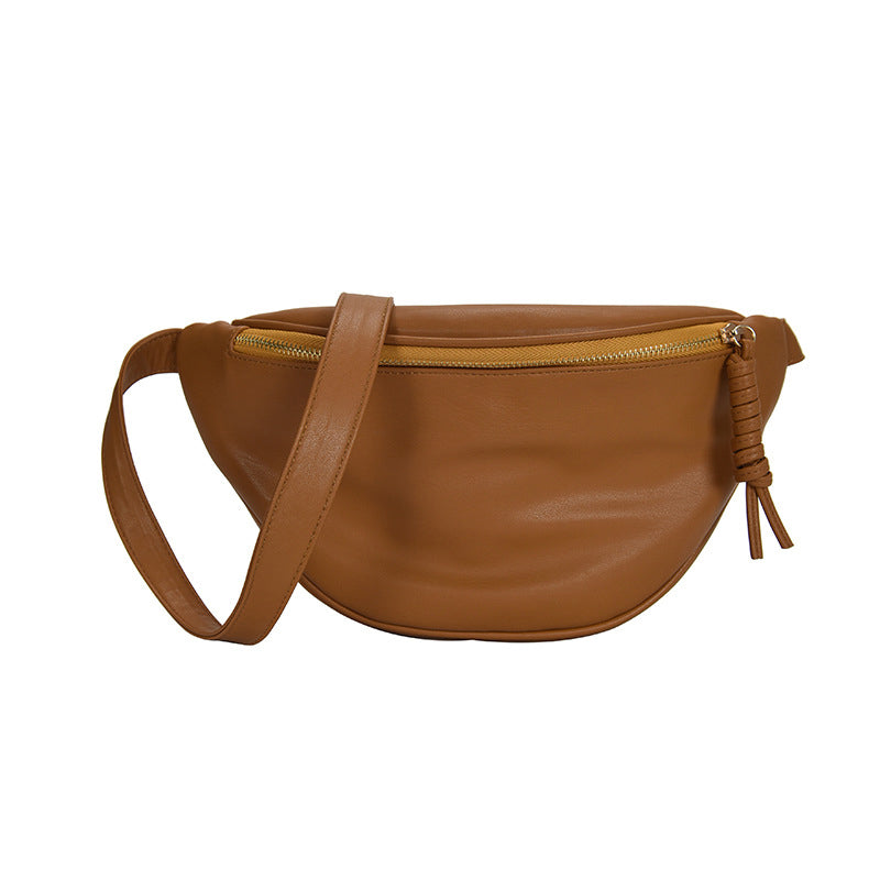 High Quality Leather Fanny Bag for Women Designer Waist & Shoulder Crossbody Bag
