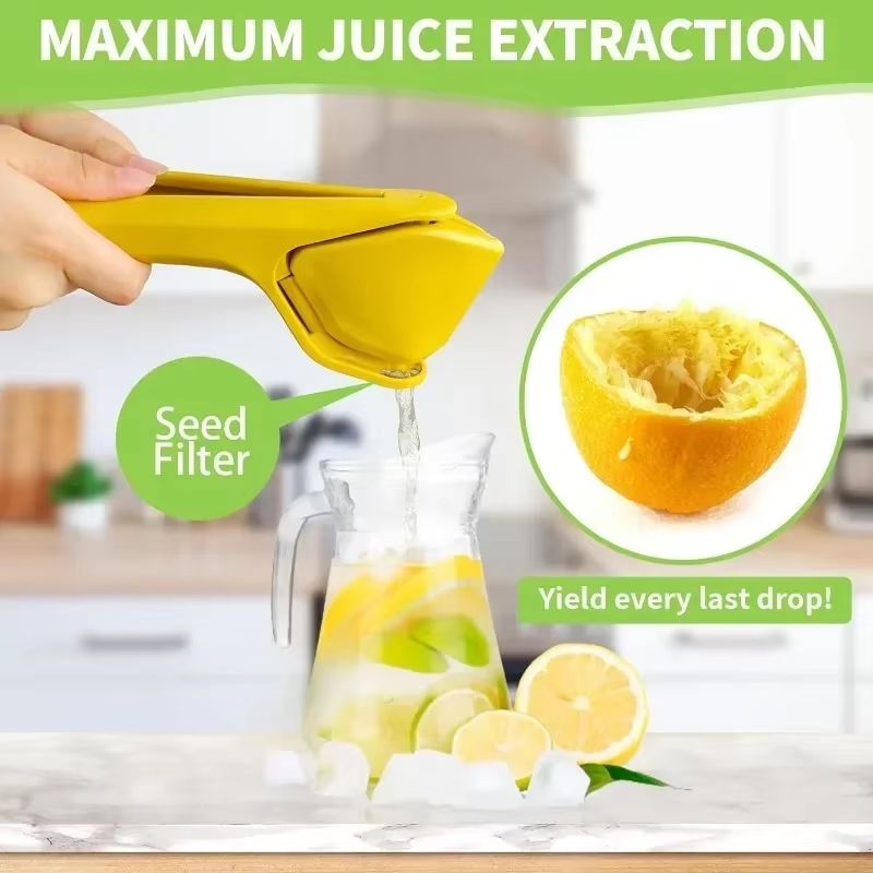 Heavy Duty Stainless Steel Lemon Squeezer Manual Citrus Juicer Press Easy Squeeze Fruit Juicer