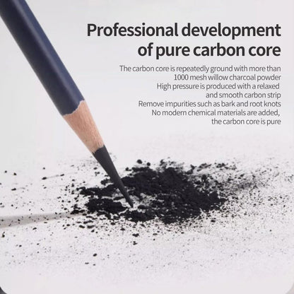 Faber Castell Goldfaber Charcoal Pencils Set for Sketching Shading and Drawing