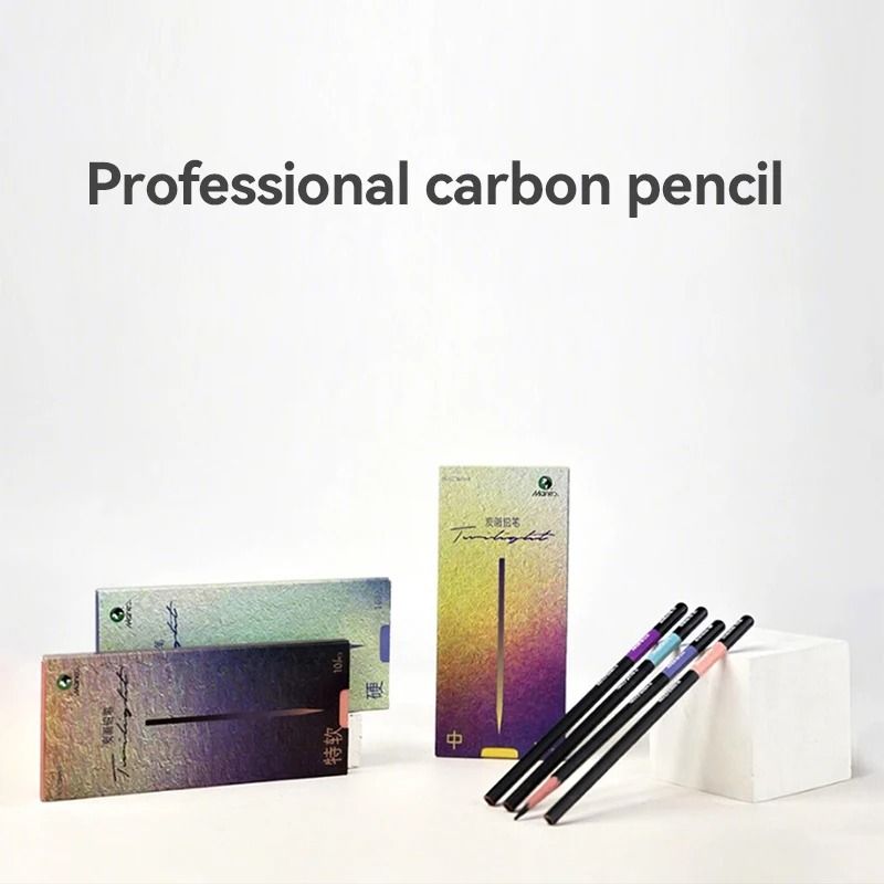 Professional 10-Piece Charcoal & Graphite Sketching Set - Premium Artist Grade