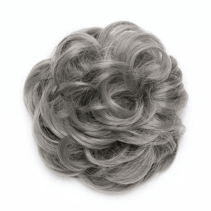 Rose Bun Hair Scrunchie, Create Effortless Messy Buns in Seconds