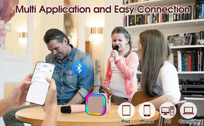 Wireless Bluetooth Microphone for Gaming, Karaoke & Live Streaming