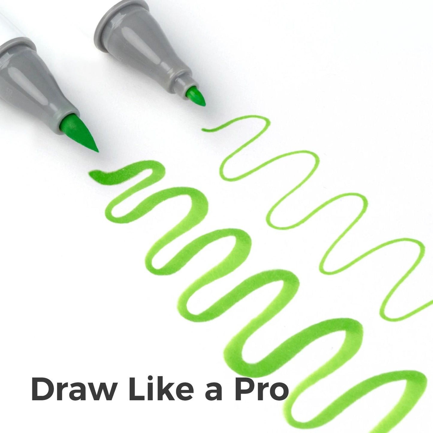 Refillable Alcohol Art Markers Set for Professional Drawing and Blending