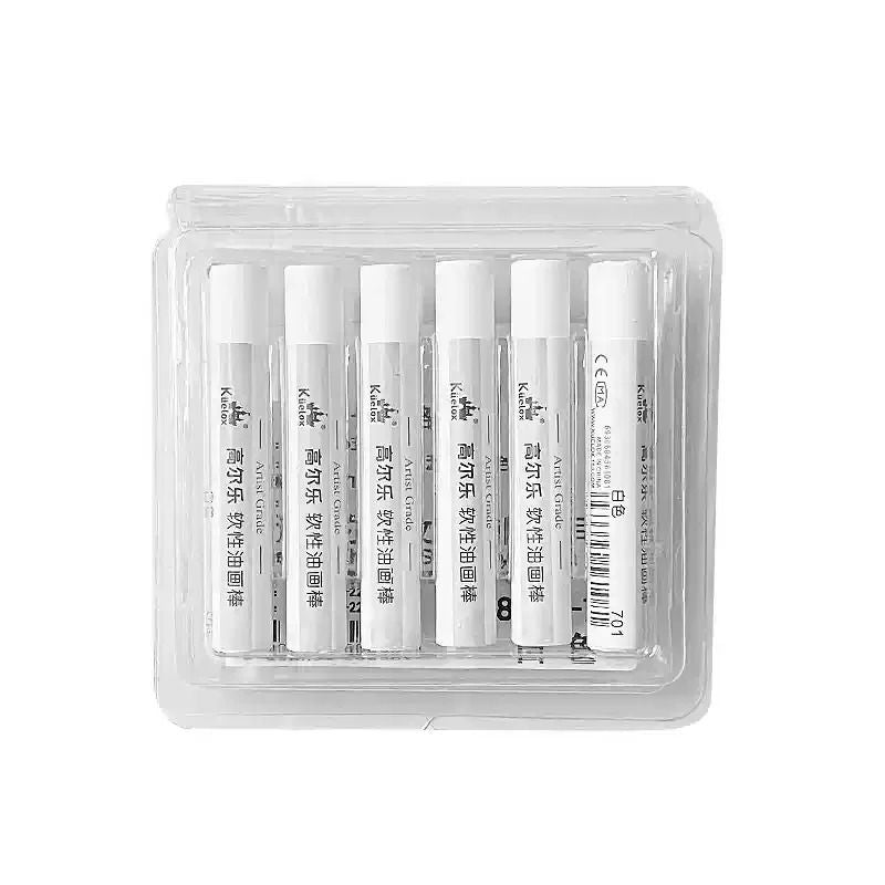 Super Soft Professional Oil Pastel Set - Vibrant Artist Grade Blending & Layering