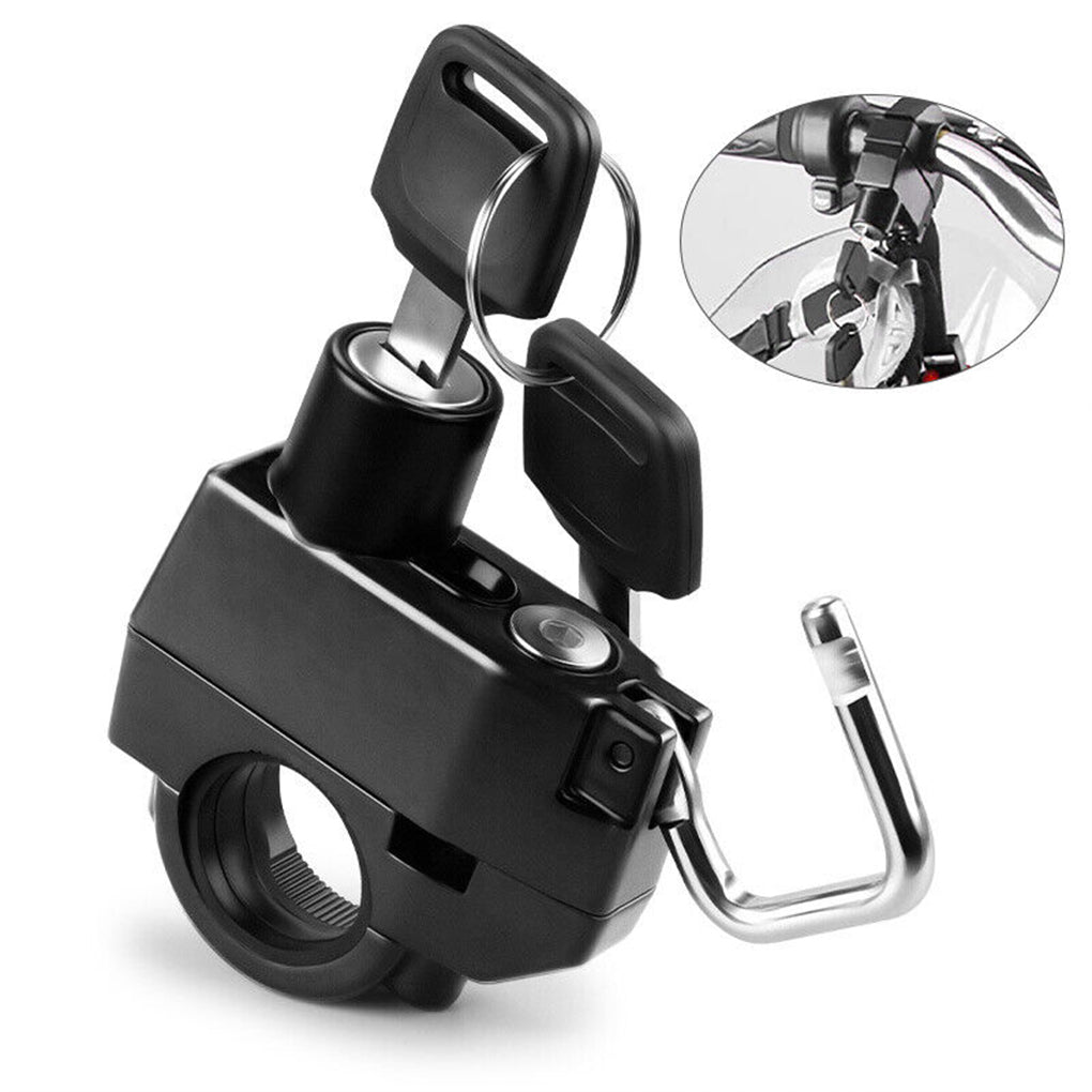 Helmet Lock Anti-Theft Device Rustproof, Compact & Secure for Motorcycles