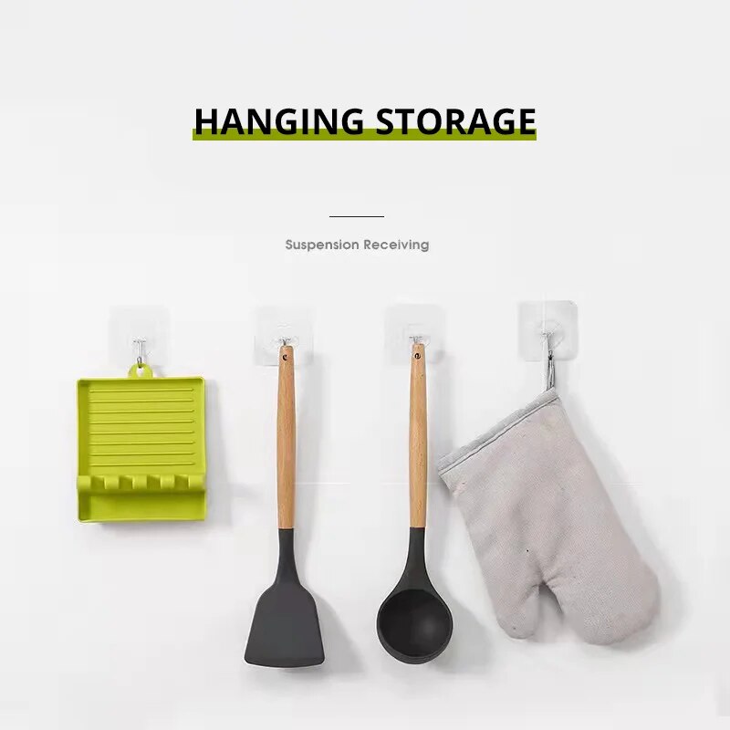 Countertop Storage for Lids, Spoons & Chopsticks, Space-saving Organizer for Kitchen