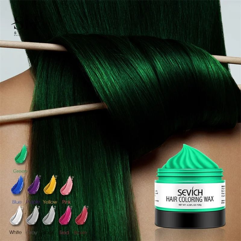Vibrant Multi Color Disposable Hair Dye Wax