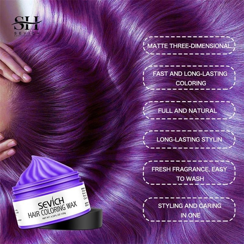 Vibrant Multi Color Disposable Hair Dye Wax