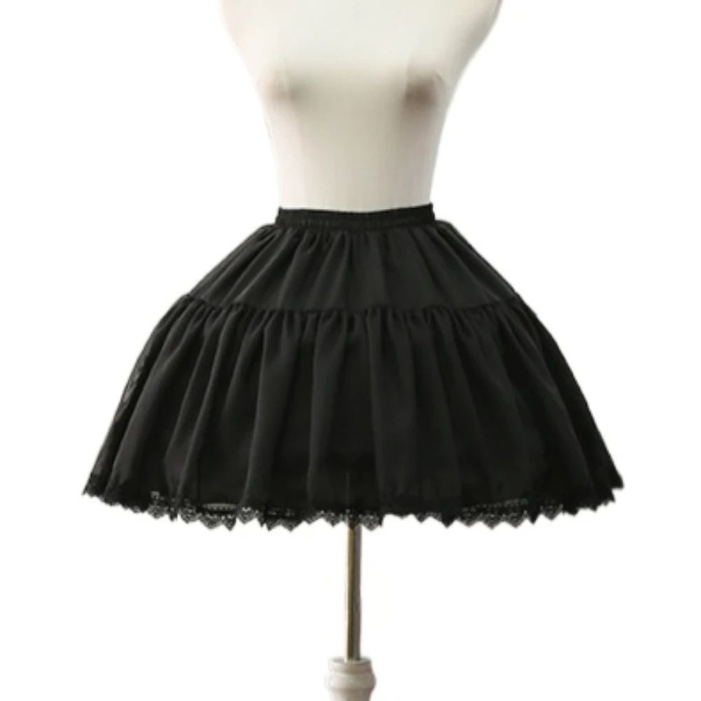 Lolita Chiffon Petticoat Crinoline Underskirt for Cosplay and Ball Gown