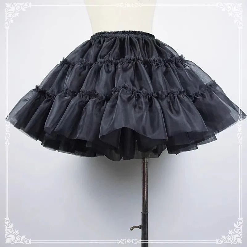 BABYONLINE Short Tulle Petticoat Crinoline Rockabilly Underskirt