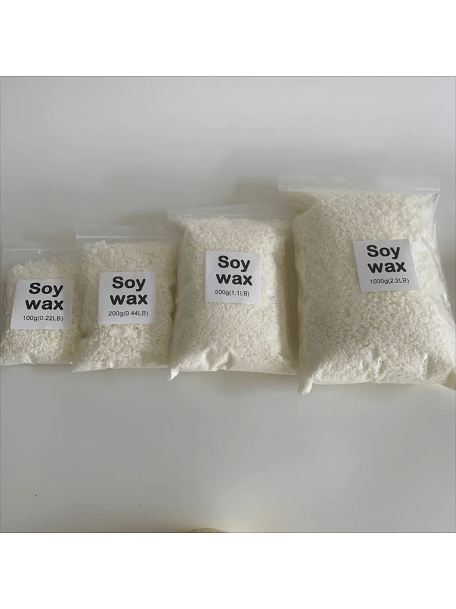 Natural Soy Wax for Candle Making 50g–1000g DIY Candle Material