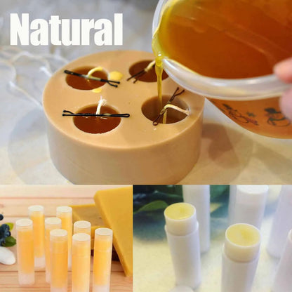 Natural Granular Beeswax Pellets DIY Craft and Furniture Polish Material