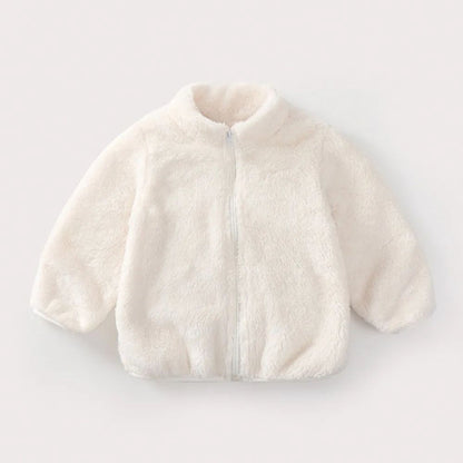 CozyCord Kids Plush Jacket – Warm Corduroy Toddler Coat for Boys & Girls (1–6Y)