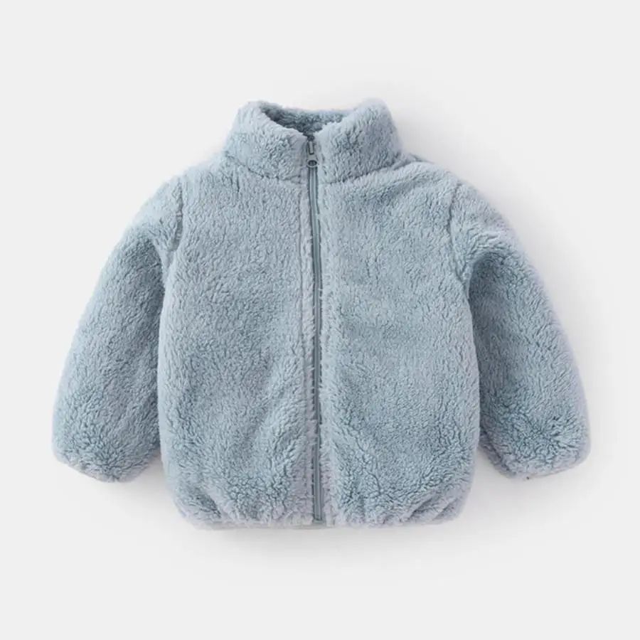 CozyCord Kids Plush Jacket – Warm Corduroy Toddler Coat for Boys & Girls (1–6Y)