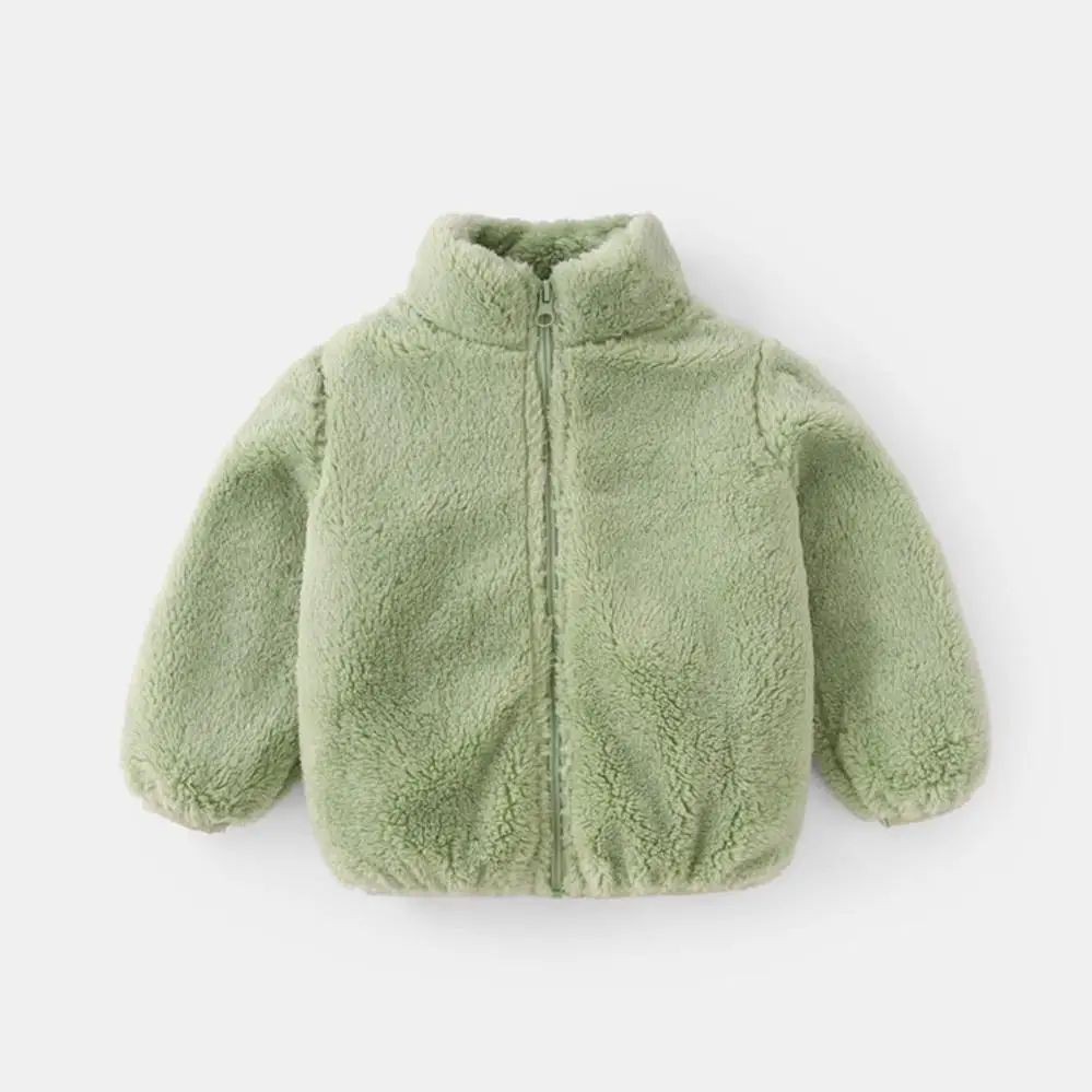 CozyCord Kids Plush Jacket – Warm Corduroy Toddler Coat for Boys & Girls (1–6Y)