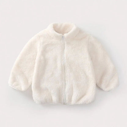 CozyCord Kids Plush Jacket – Warm Corduroy Toddler Coat for Boys & Girls (1–6Y)