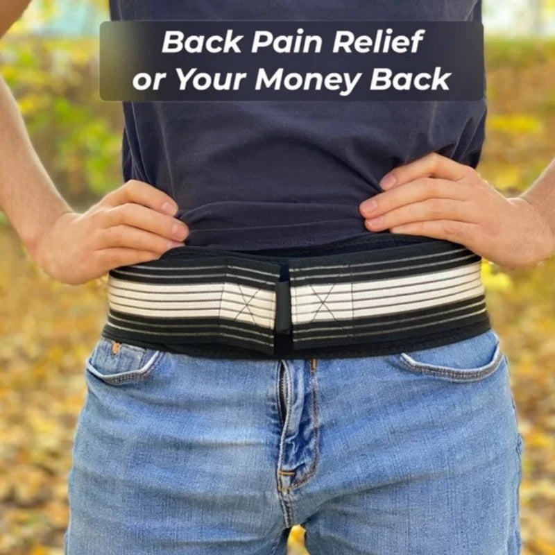 Sacroiliac Joint Belt for Lower Back & Hip Pain Relief, Pelvic & Sciatica Support