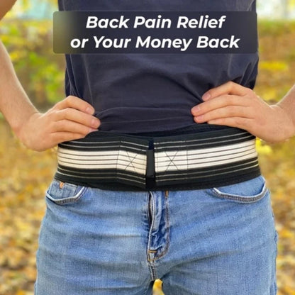 Sacroiliac Joint Belt for Lower Back & Hip Pain Relief, Pelvic & Sciatica Support