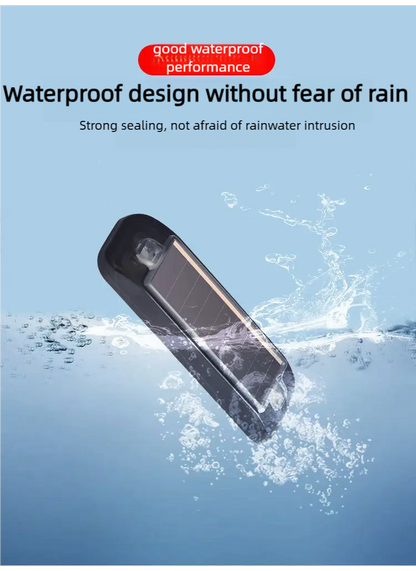 Solar Powered Car Anti Theft Warning Light LED Strobe Alarm for Car Security