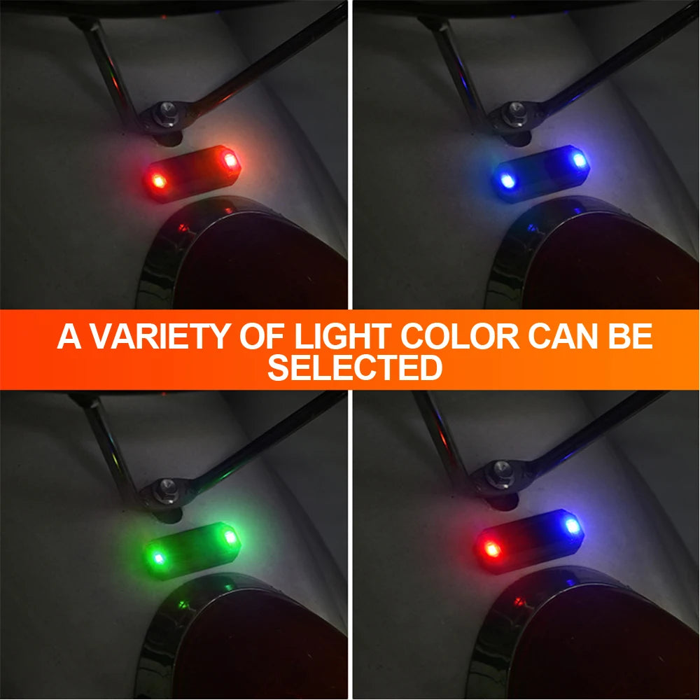Solar Powered Car Anti Theft Warning Light LED Strobe Alarm for Car Security